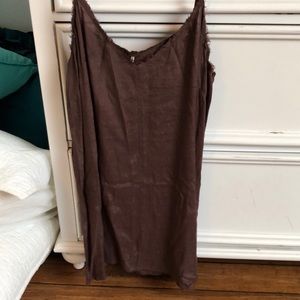Free People purple slip dress